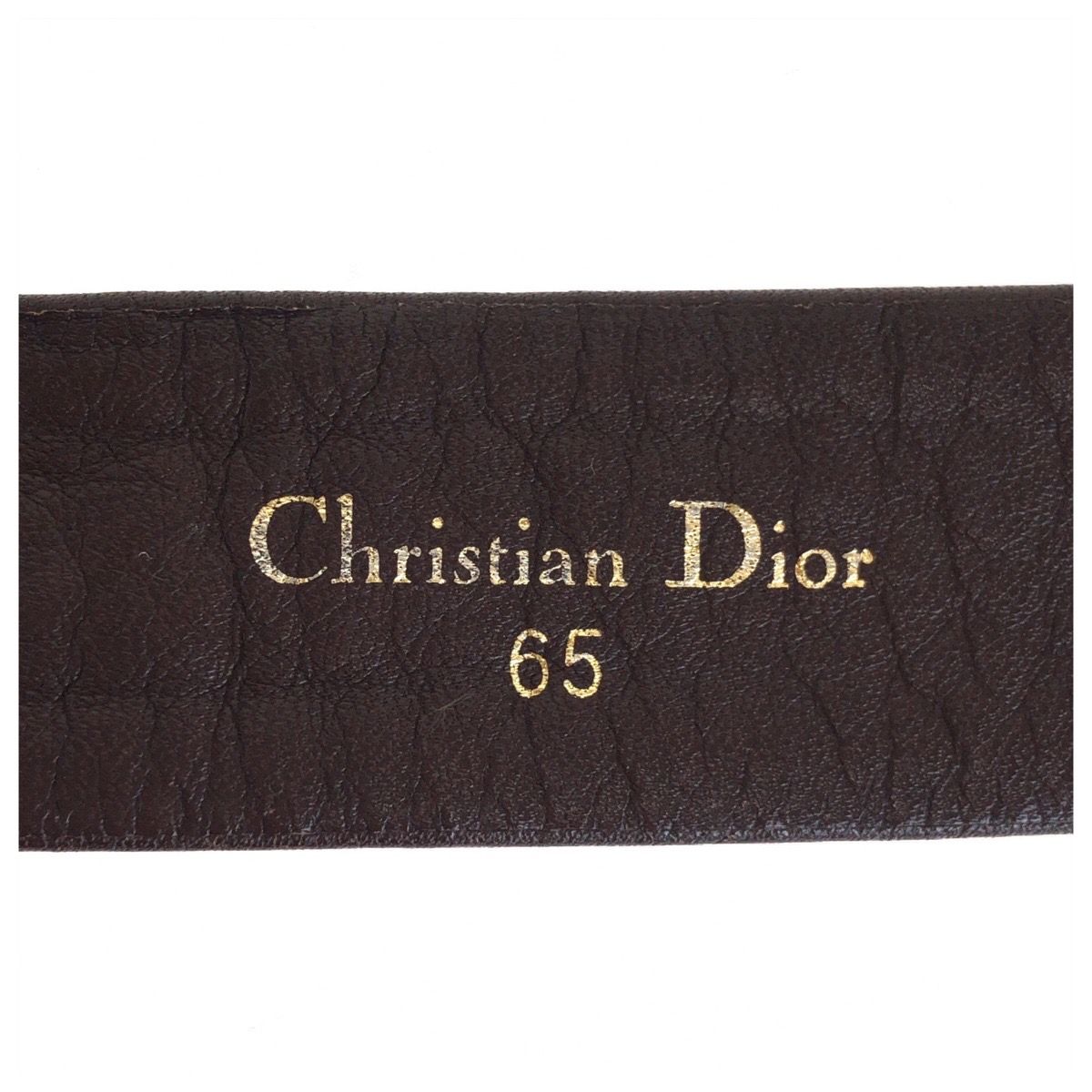 Dior ディオール トロッター 65cm ブラウン ベージュ ゴールド金具