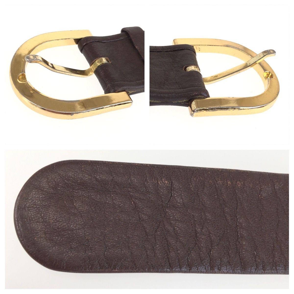 Dior ディオール トロッター 65cm ブラウン ベージュ ゴールド金具