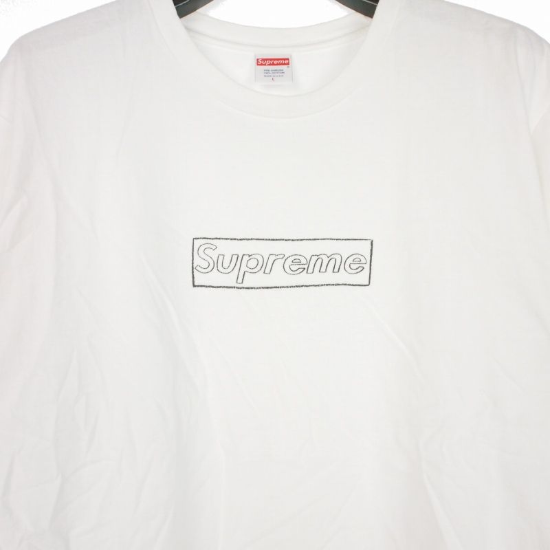 シュプリーム SUPREME × カウズ KAWS 21SS KAWS Chalk Box Logo Tee