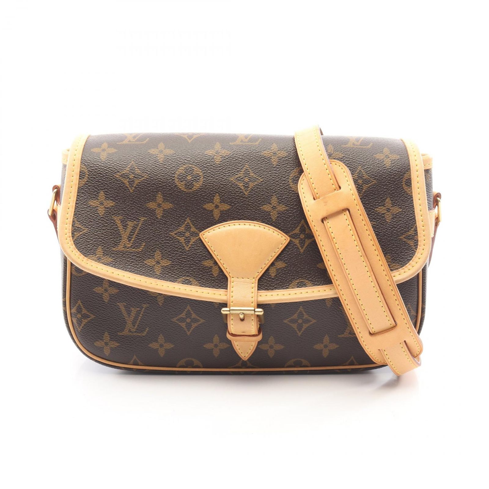 ルイ・ヴィトン LOUIS VUITTON ショルダーバッグ ソローニュ M42250 PVCコーティングキャンバス レザー ソローニュ レディース Used A 105,400円