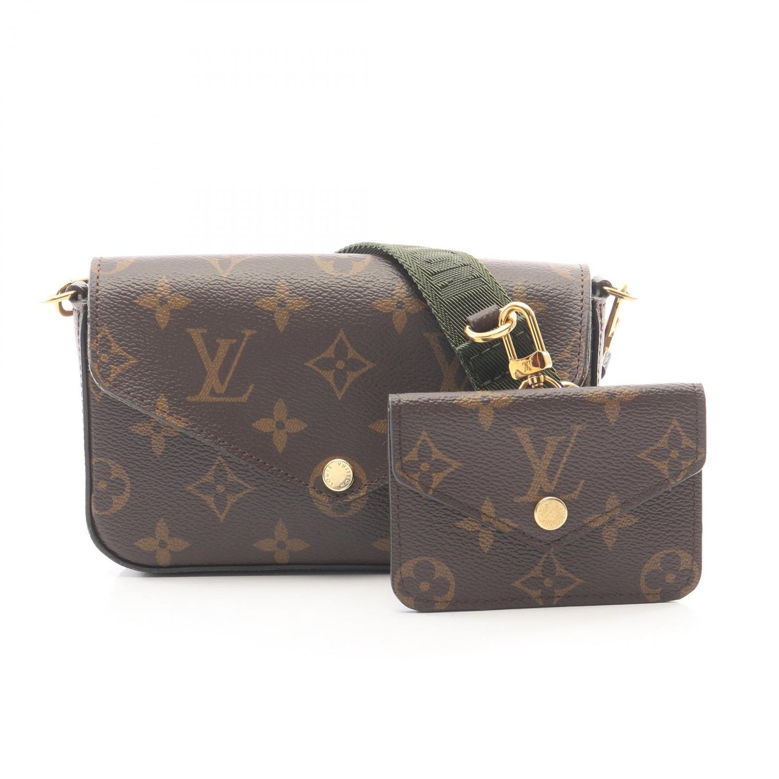 ルイ・ヴィトン LOUIS VUITTON ショルダーバッグ ミュルティ ポシェット フェリシー M80091 PVCコーティングキャンバス ミュルティ・ポシェット・フェリシー レディース 105,400円