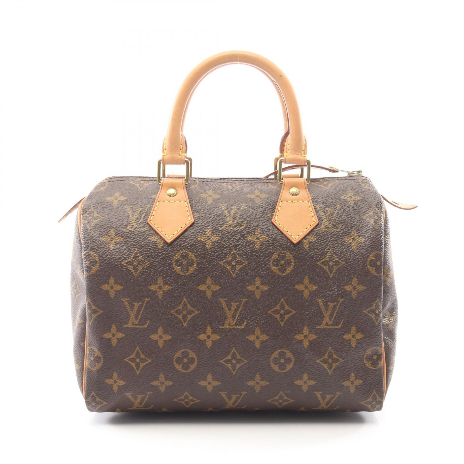 ルイ・ヴィトン LOUIS VUITTON ハンドバッグ スピーディ25 M41528 PVCコーティングキャンバス レザー スピーディ25 レディース Used A