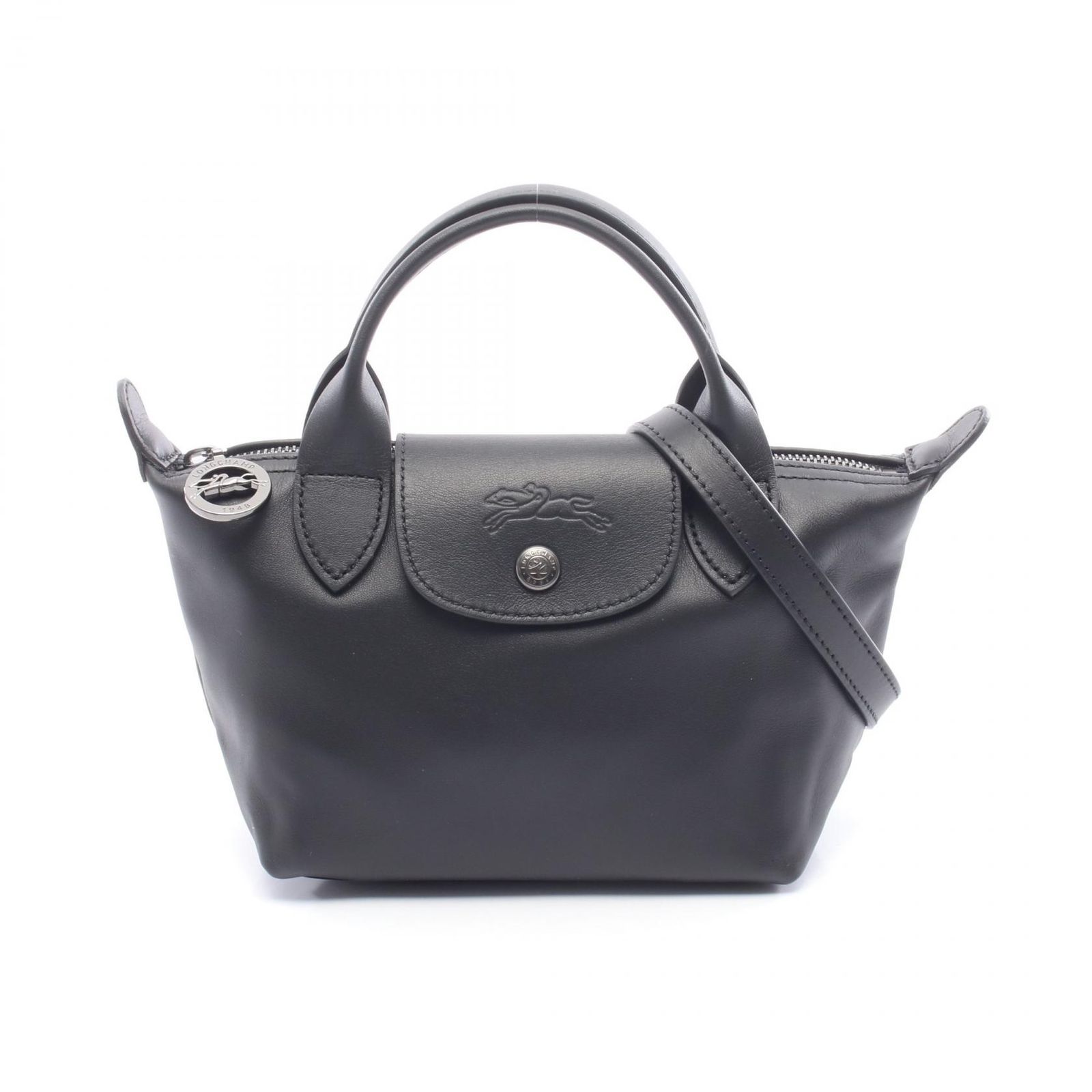ロンシャン Longchamp ハンドバッグ ル プリアージュ エクストラ トップハンドルバッグ XS 2WAY L1500987001 レザー 2wayトート レディース 新品