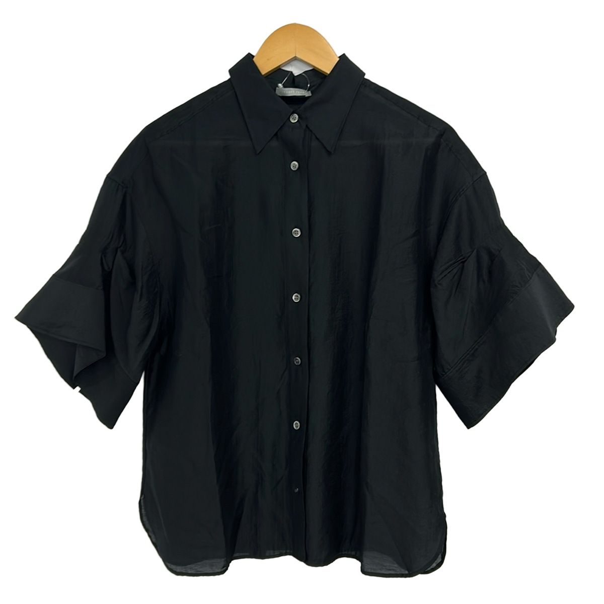 theory luxe(セオリーリュクス) 半袖シャツブラウス サイズ038 M レディース美品 - 黒