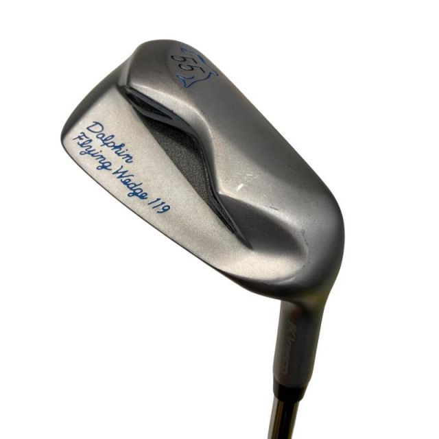 【中古】 キャスコ Dolphin Flying Wedge DFW-119 55° 34インチ(ジャンボグリップ) ウェッジ WG Dolphin オリジナルスチール (フレックスその他) メンズ 男性用 右利き 右用 Cランク ゴルフクラブ