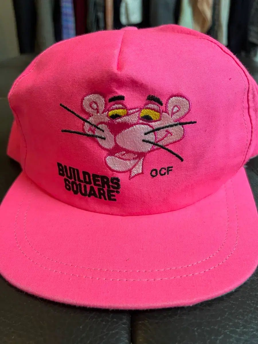 80s Usa ピンクパンダー ヴィンテージキャップ