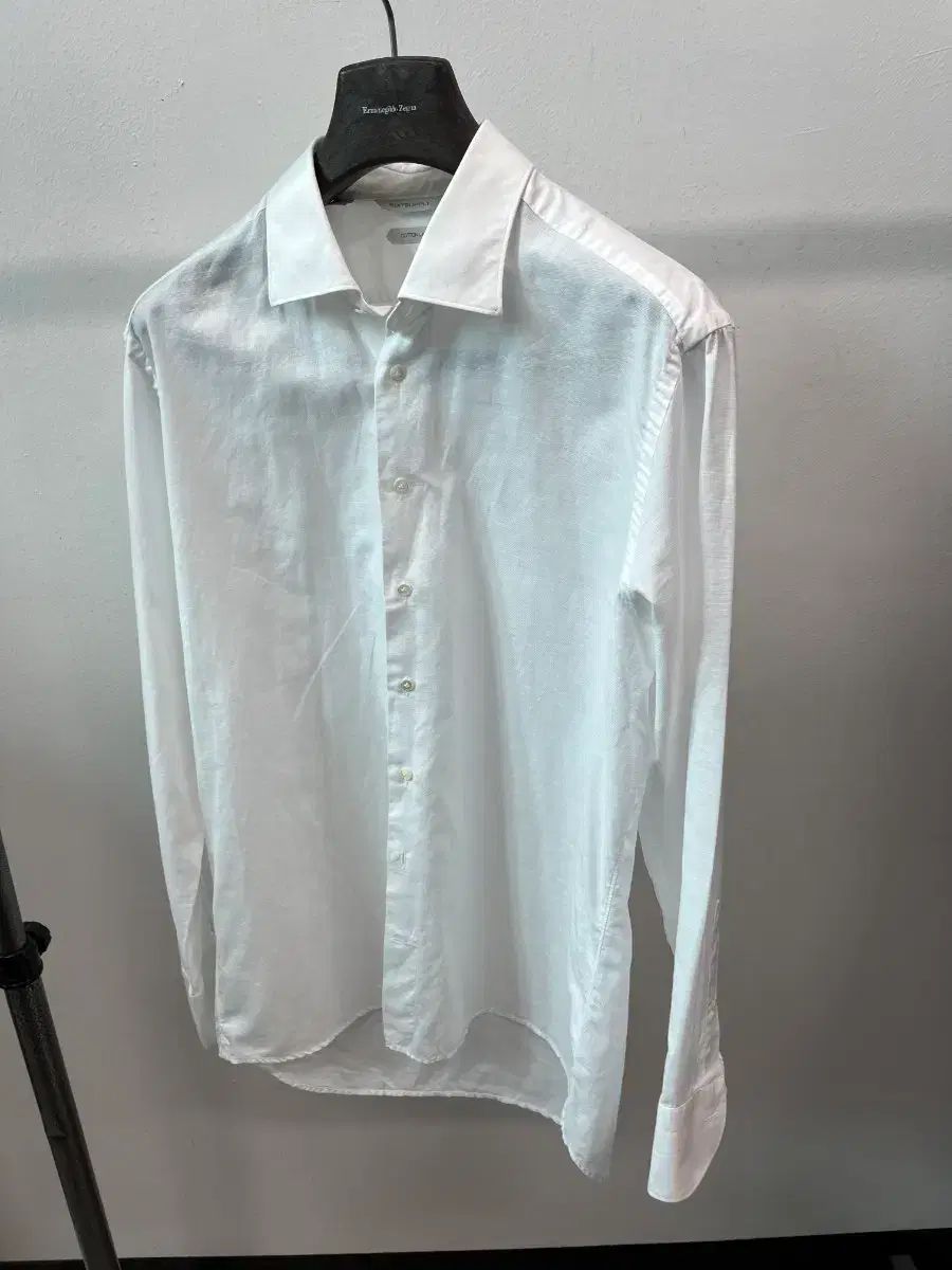 1110) スーツサプライ 白 リネンシャツ 12,028円