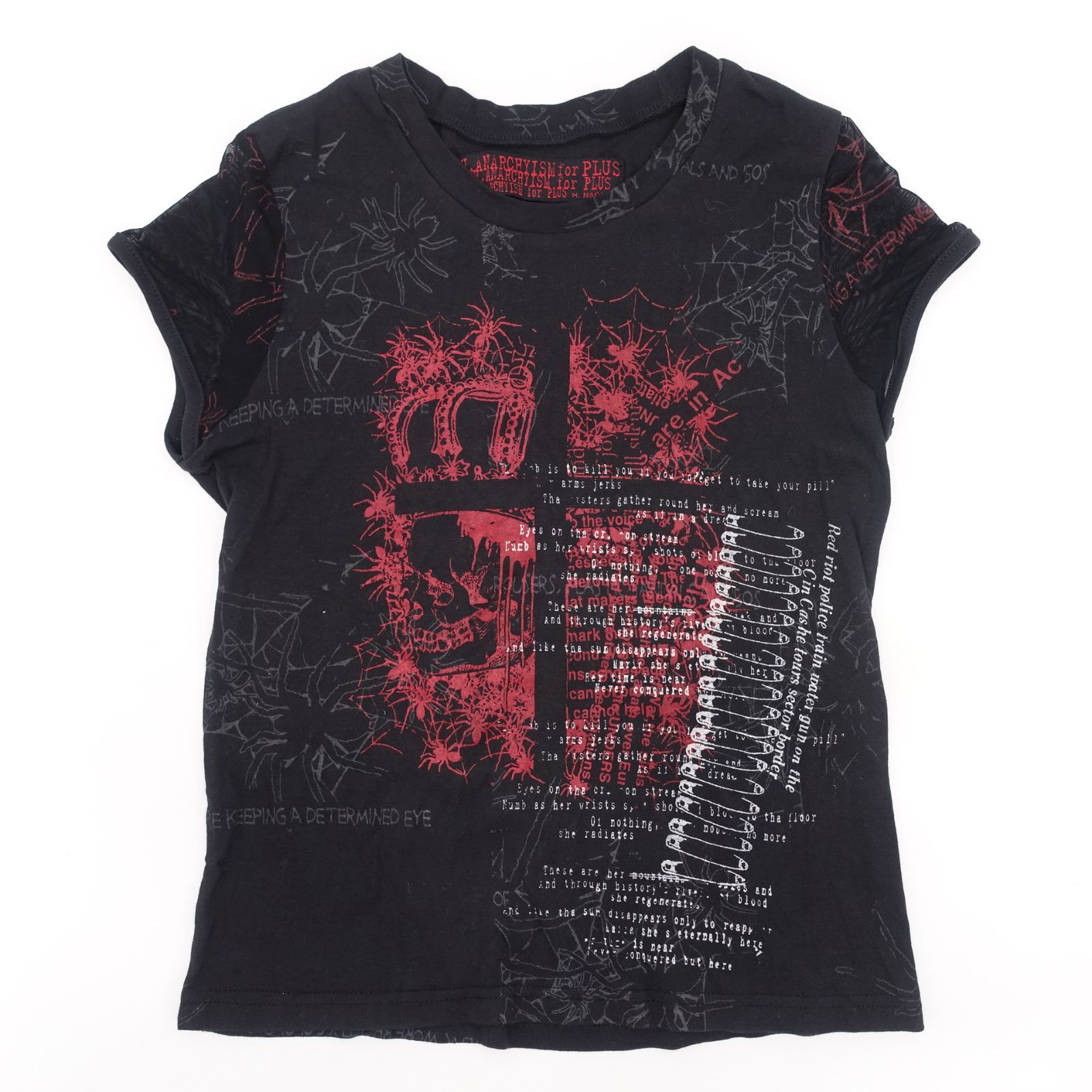 h.naoto h.anarchy ギミックシアー Tシャツ Sサイズ相当 SANARCHY 当時