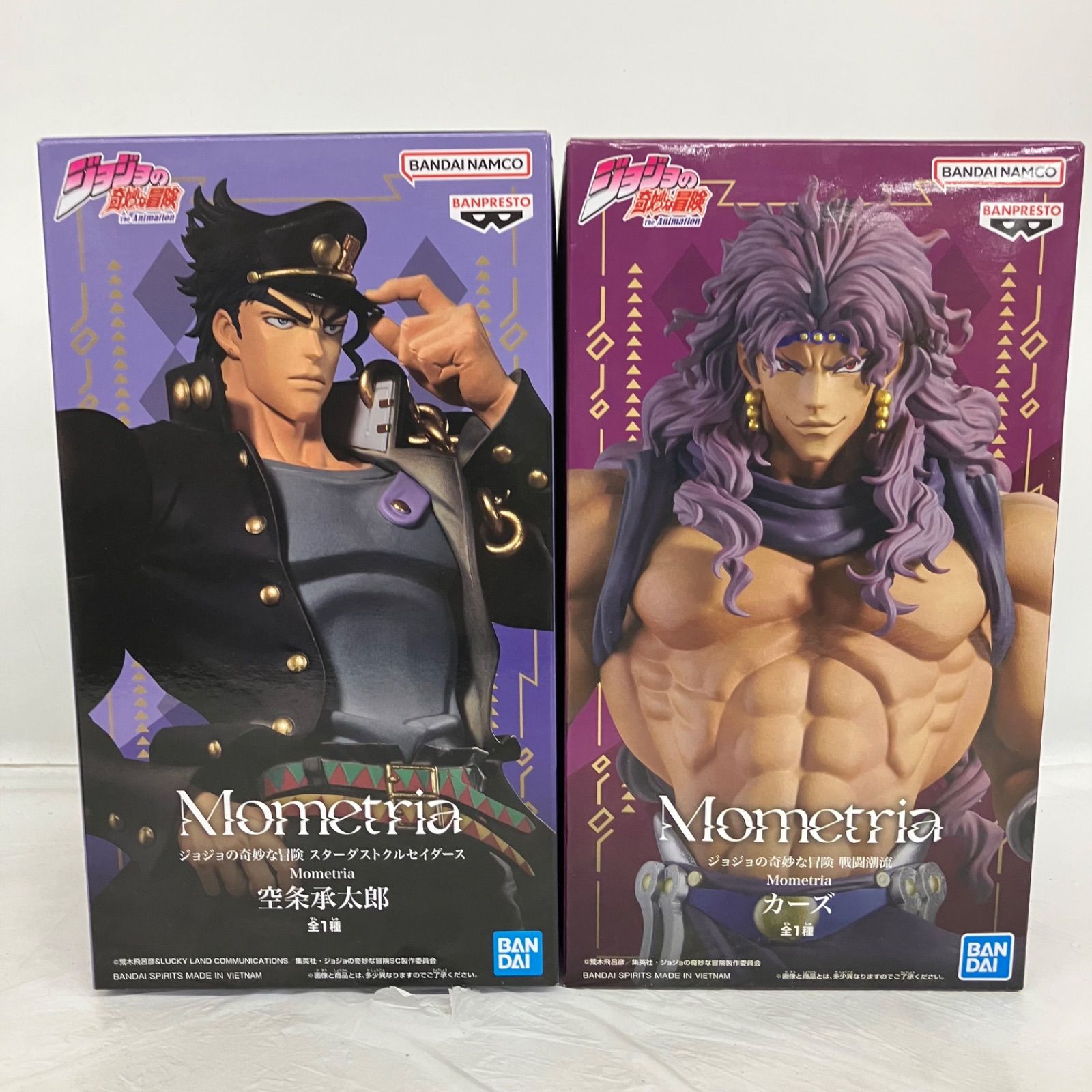 未開封 ジョジョの奇妙な冒険 Mometria カーズ 空条承太郎 フィギュア