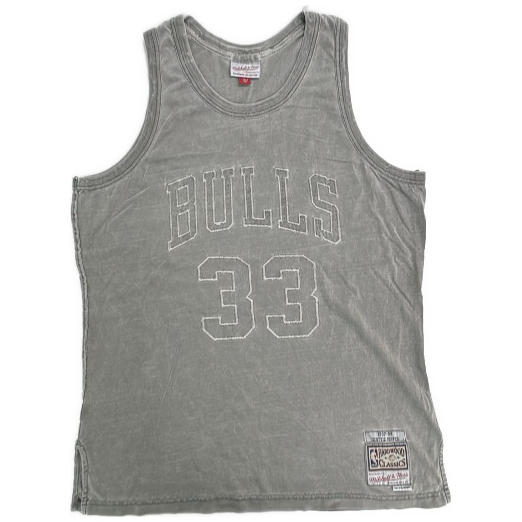 Mitchell&Ness ミッチェルアンドネス NBA シカゴ・ブルズ スコッティ・ピッペン タンクトップ(メンズ XL)中古 古着 Y6567