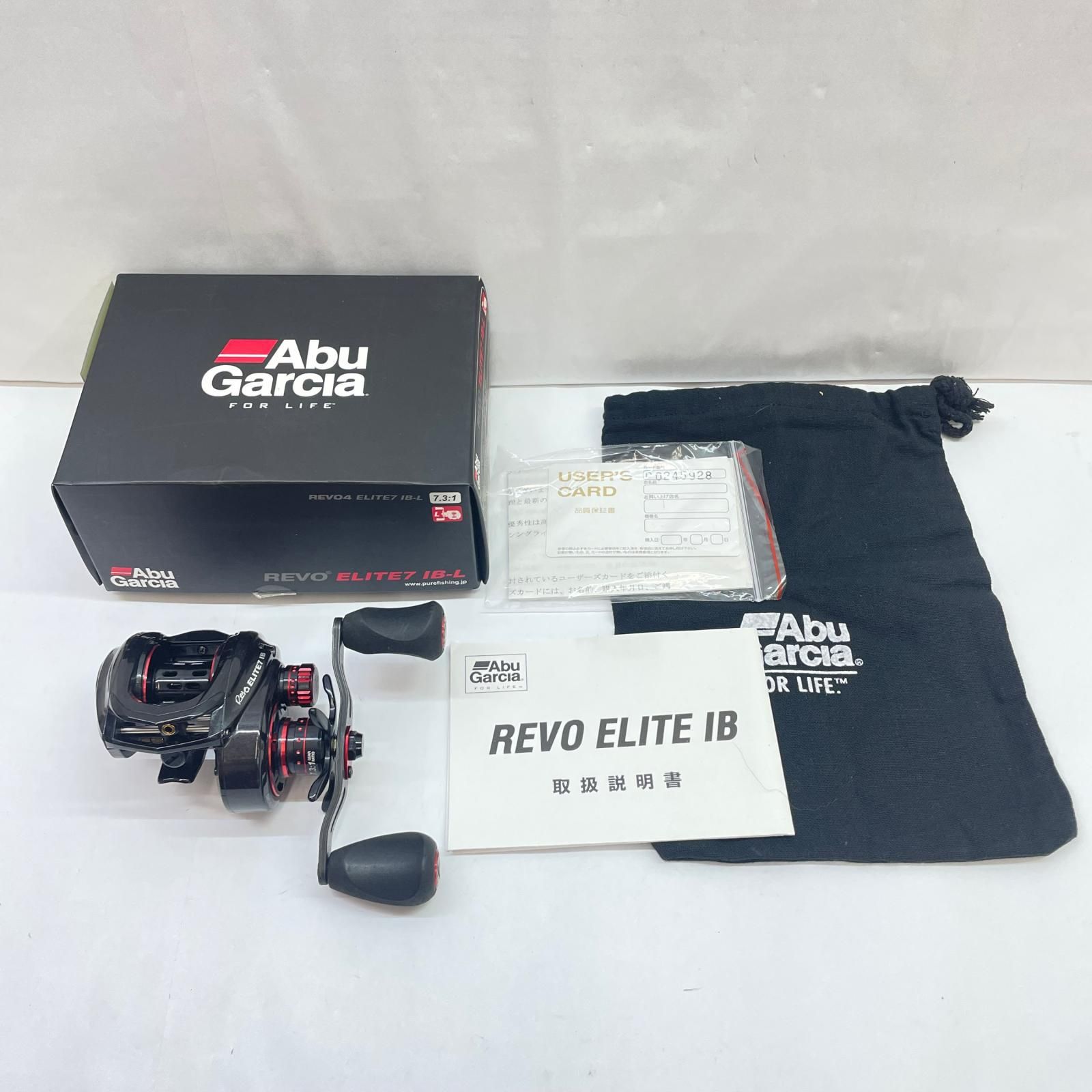 【瀬戸大橋店】 中古 AbuGarcia | アブガルシア リール レボエリート7IB-L 【ベイトリール/左ハンドル】 【85】