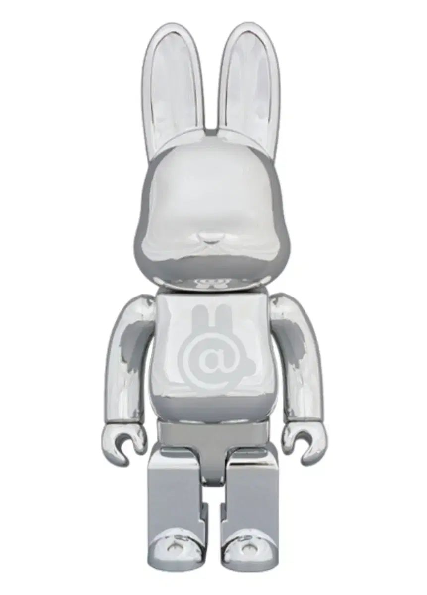 BE@RBRICK（ベアブリック）ラブリック 400% 銀クロム 未開封