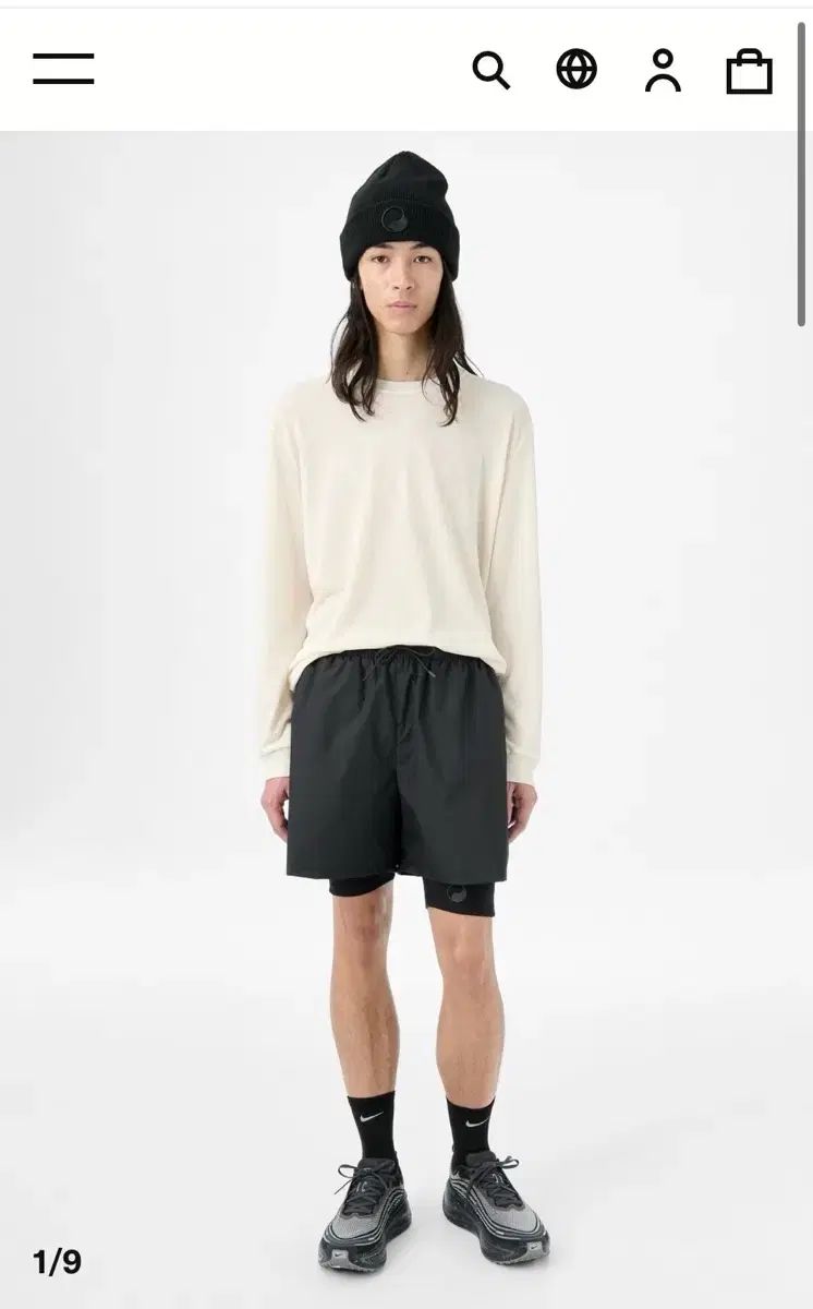 OUR LEGACY ワークショップ ランニング ハーフパンツ クレイジー価格で出品