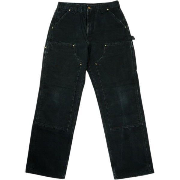 Size【W33】 VINTAGE ヴィンテージ Carhartt カーハート Double Knee Painter Pants Faded Black ダブルニーペインターパンツ 黒 【中古品-良い】 30013447