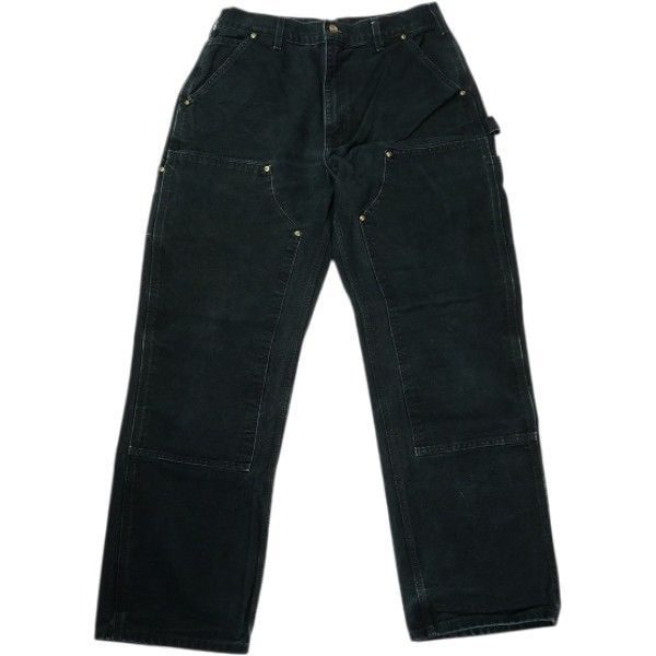 Size【W34】 VINTAGE ヴィンテージ Carhartt カーハート Double Knee Painter Pants Faded Black ダブルニーペインターパンツ 黒 【中古品-良い】 30013449