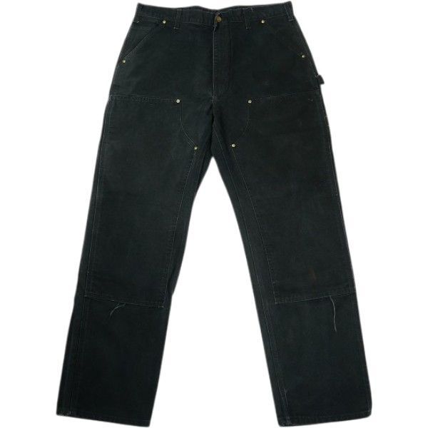 Size【W38】 VINTAGE ヴィンテージ Carhartt カーハート Double Knee Painter Pants Faded Black ダブルニーペインターパンツ 黒 【中古品-良い】 30013452