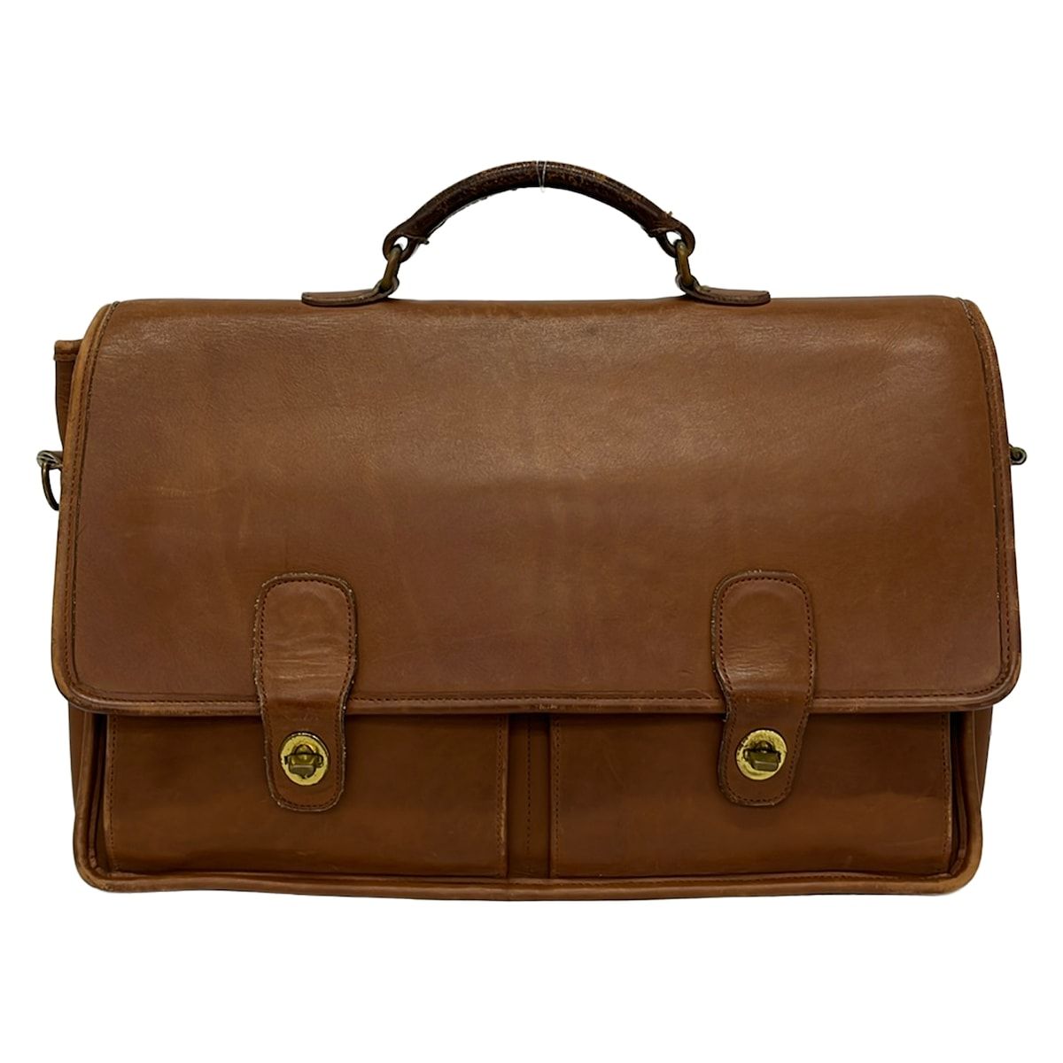 COACH(コーチ) ビジネスバッグ - 5275 ブラウン 本体ロックなし レザー