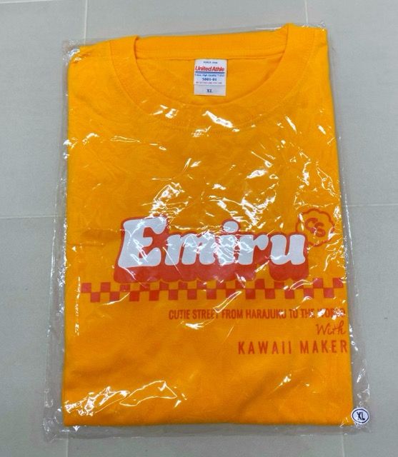CUTIE STREET 川本笑瑠 推しアピTシャツXL 推しアピタオル セット CUTIE STREET 川本笑瑠 推しアピTシャツ ver.2 XLサイズ -未開封