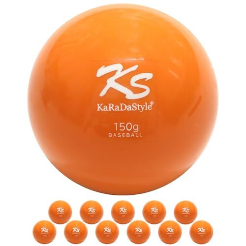msKaRaDaStyle 野球 トレーニング ウエイトボール 球速アップ 練習 プアボール サンドボール 重い ソフトボール バラ売り 150g
