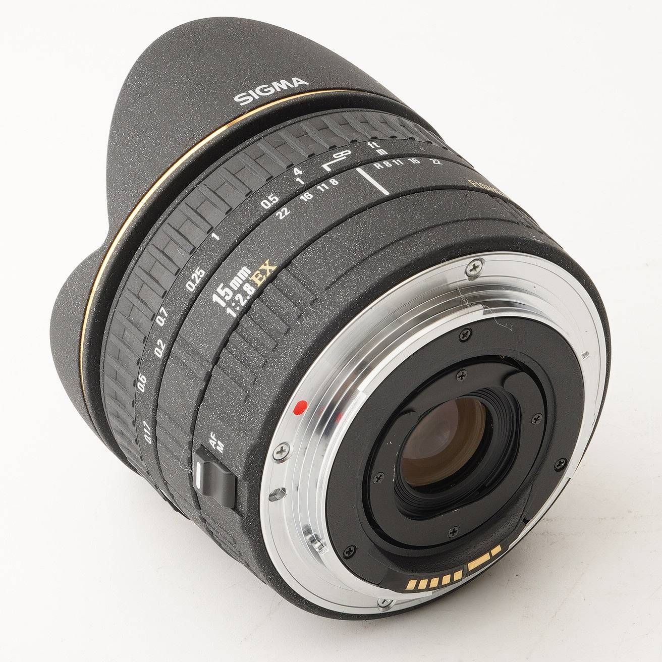 シグマ Sigma 15mm F2.8 EX フィッシュアイ Fisheye 180° キヤノン EF