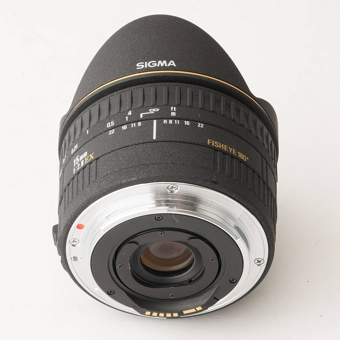 シグマ Sigma 15mm F2.8 EX フィッシュアイ Fisheye 180° キヤノン EF