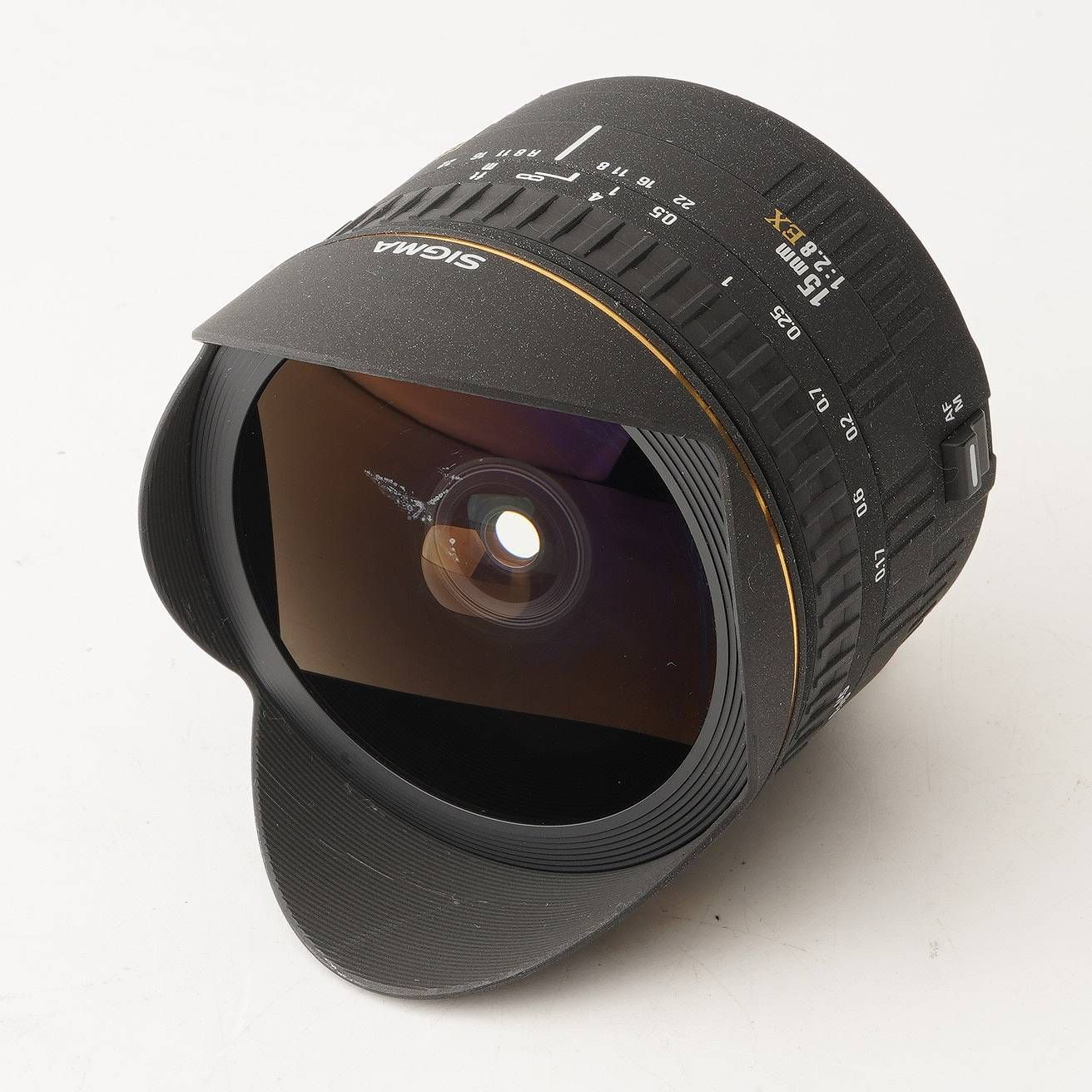 シグマ Sigma 15mm F2.8 EX フィッシュアイ Fisheye 180° キヤノン EF
