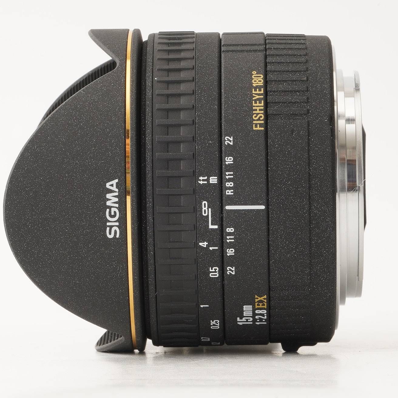 シグマ Sigma 15mm F2.8 EX フィッシュアイ Fisheye 180° キヤノン EF