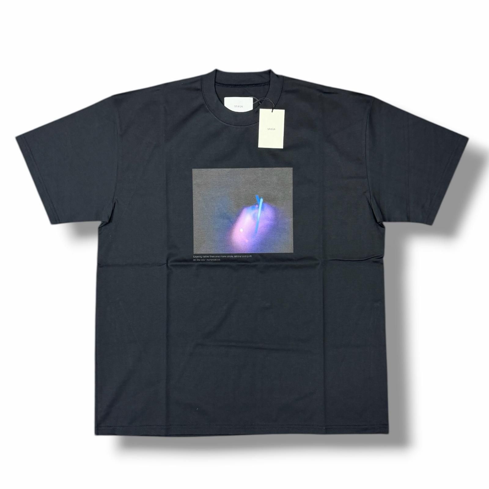 未使用 stein(ssstein) PRINT TEE(SUPERIOR PIMA) プリントTシャツ