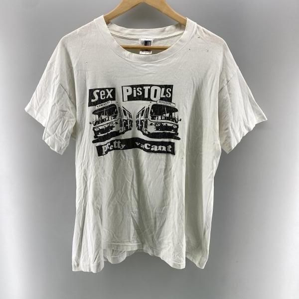 【中古】90s SEX PISTOLS 1996年ツアー 両面プリントS/S Tee ホワイト サイズL セックス・ピストルズ[24]