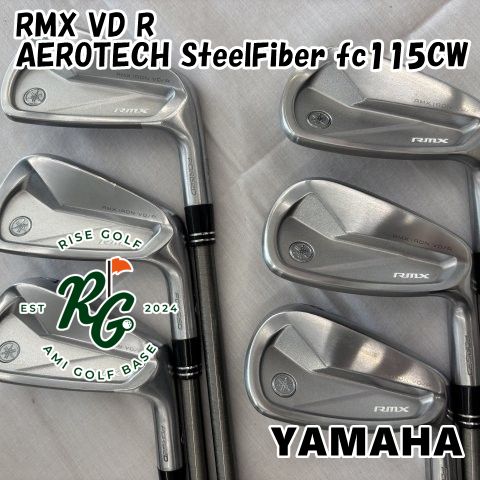 【中古】アイアンセット ヤマハ RMX VD R◆AEROTECH SteelFiber fc115CW◆F4◆33[9123]