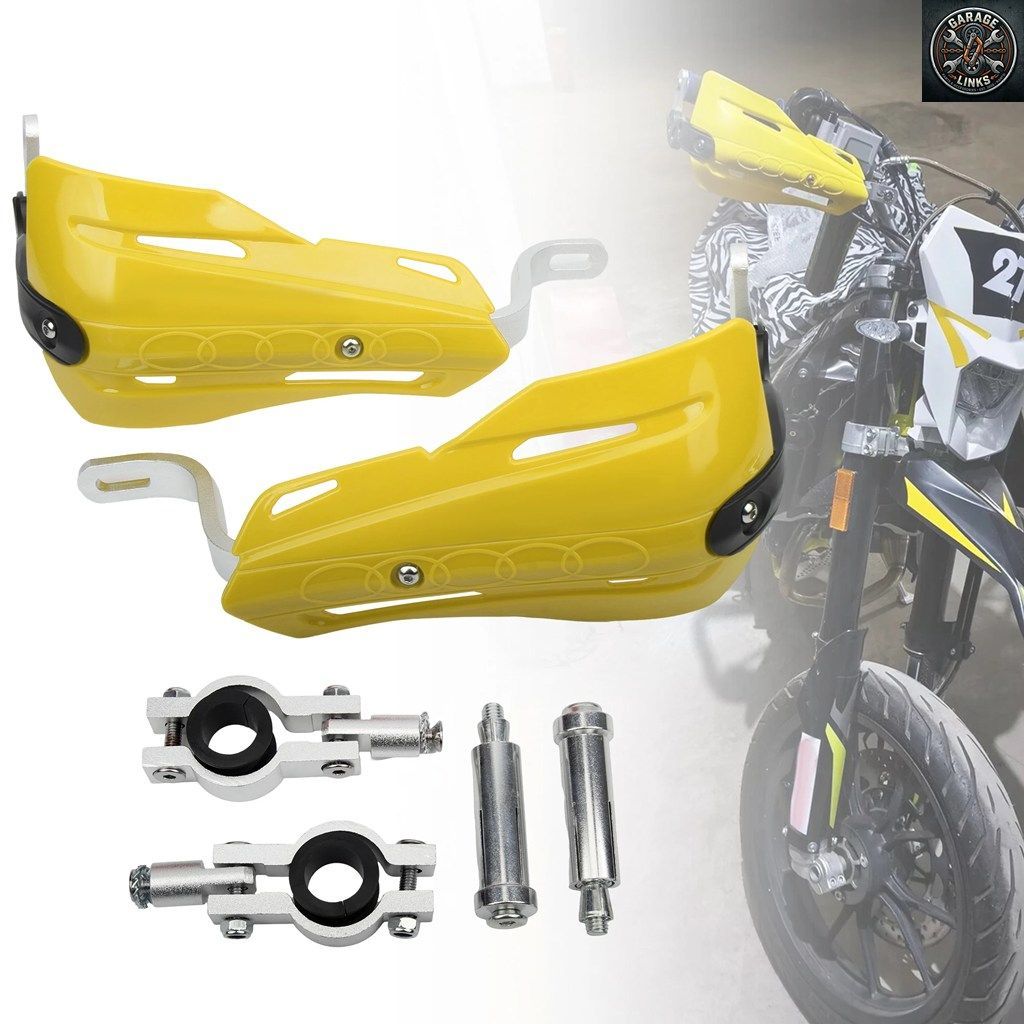オートバイ用ハンドルバーハンドガード 22mm ハンドガードカバー アウディ ハンドガードカバー エンデューロ ATV ダート ピットバイク