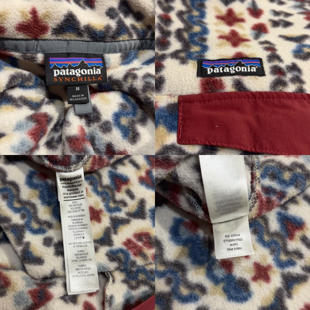 patagonia パタゴニア 22AW BEAMS別注 ライトウェイト・シンチラ