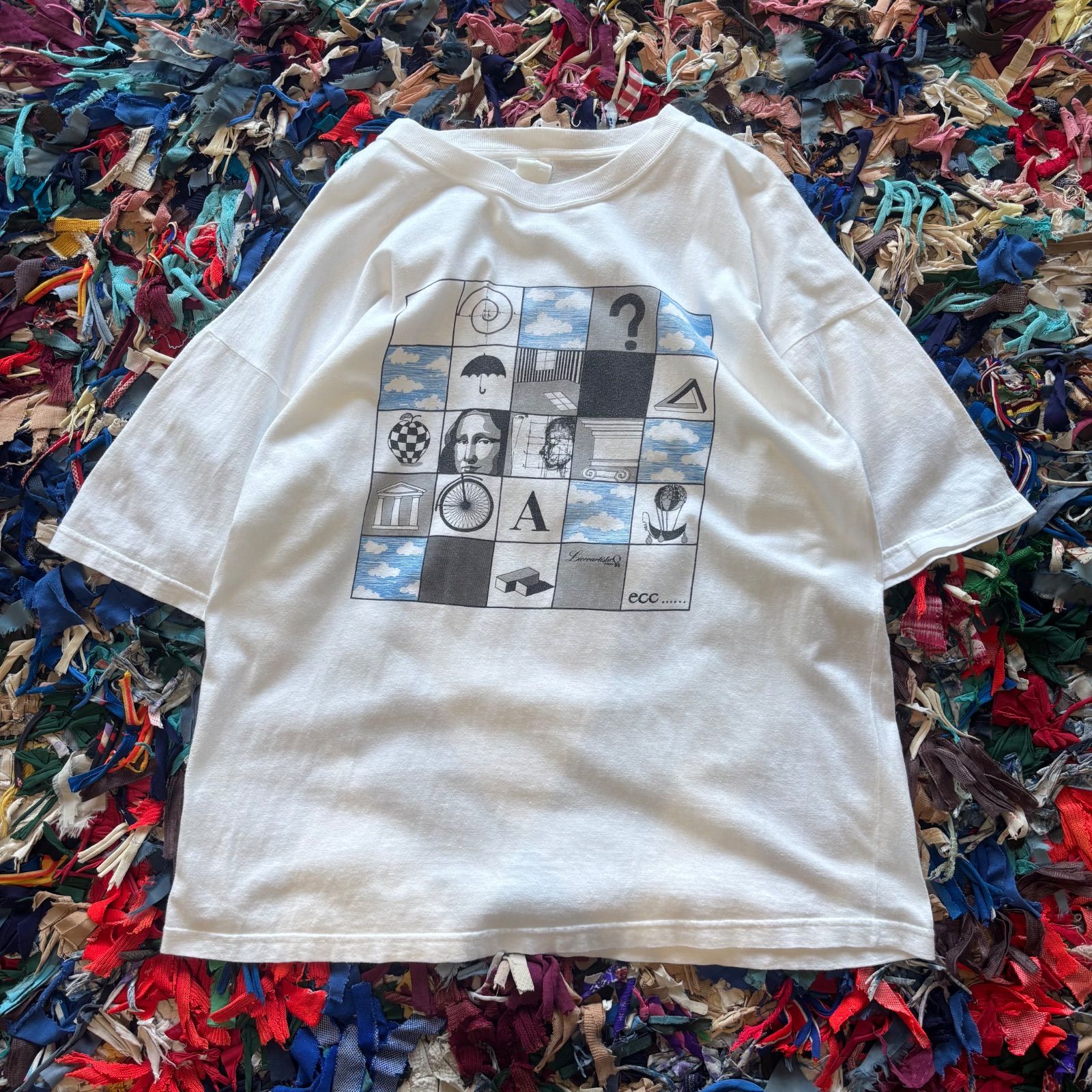 90s Euro Art Tee アート Tシャツ