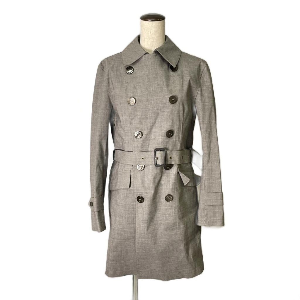 マッキントッシュ MACKINTOSH ゴム引きトレンチコート ライナー付き ミドル丈 36 グレー ■GY06 7,031円