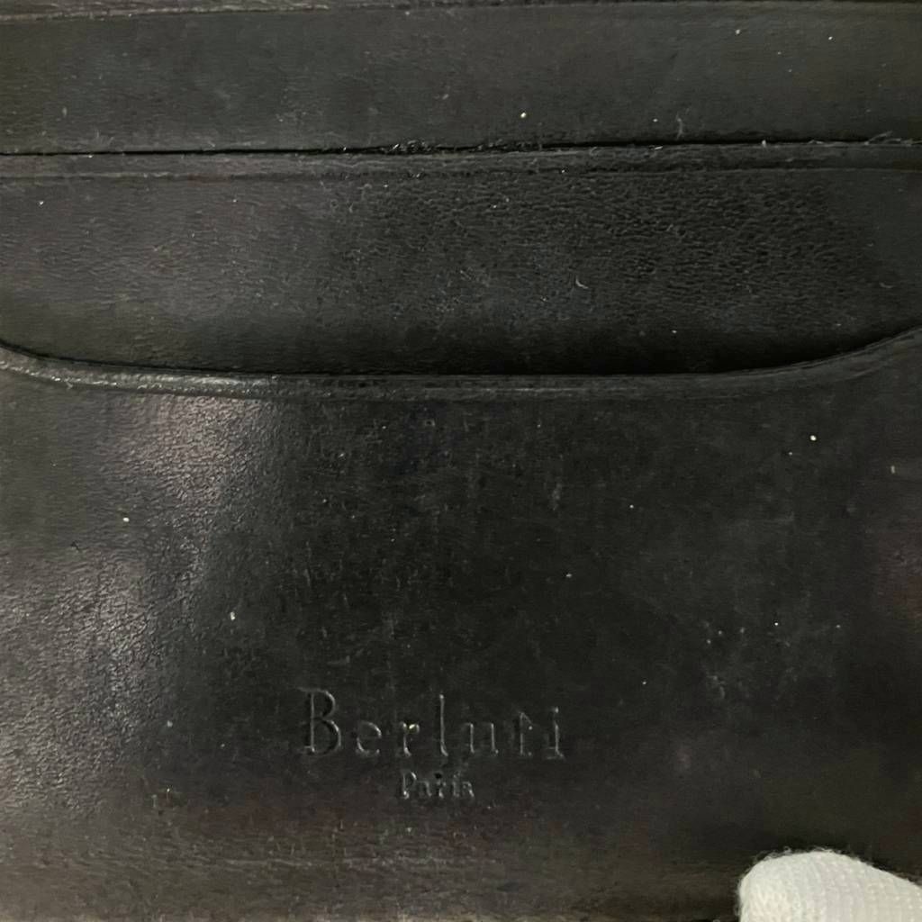 ベルルッティ Berluti カリグラフィ マネークリップ 札入れ カード