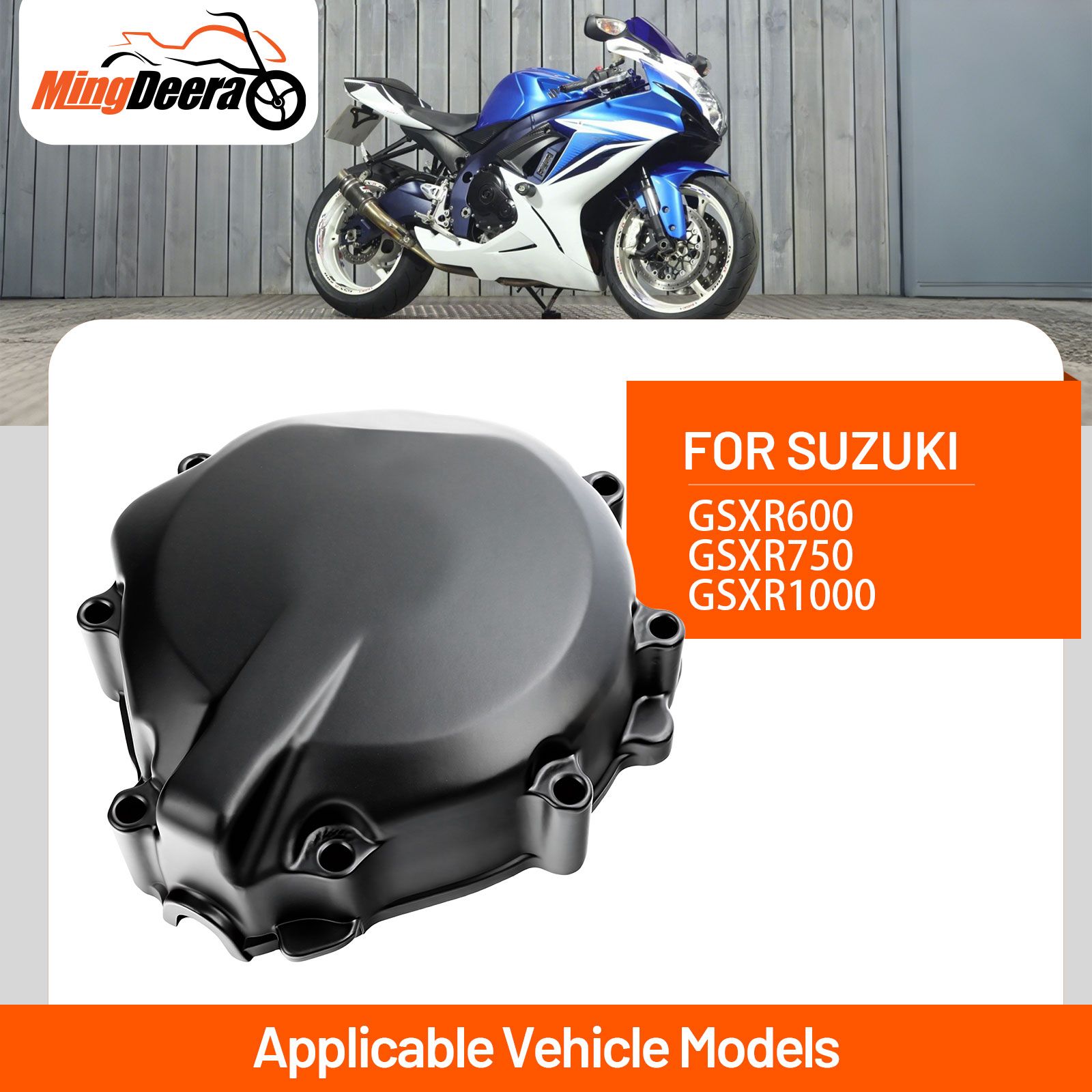 Suzuki GSXR600/750/1000 右エンジンステーターカバー ガスケット