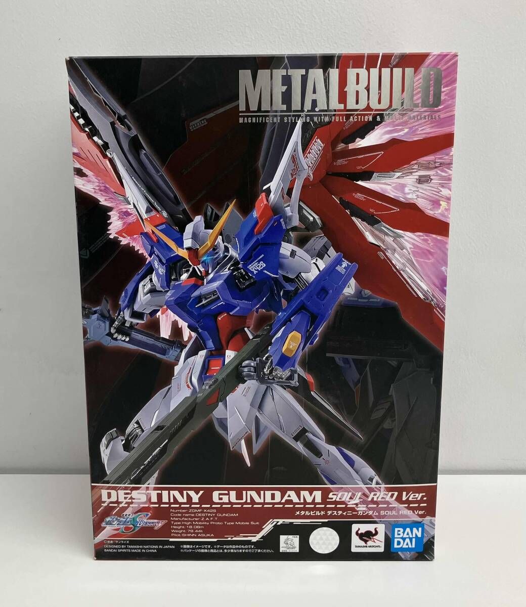 METAL BUILD デスティニｰガンダム SOUL RED Ver. 魂ウェブ商店限定 機動戦士ガンダムSEED DESTINY