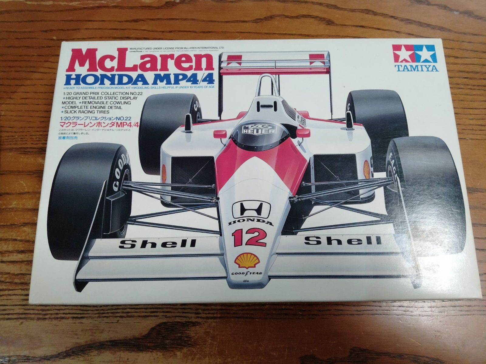 タミヤ 1/20 マクラーレン ホンダMP4 / 4 1/20 グランプリコレクション:20022
