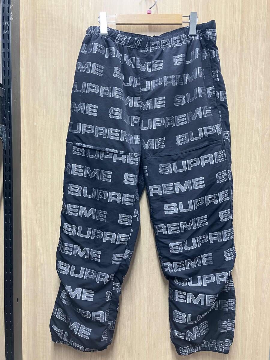 Supreme 21AW Logo Ripstop Track Pants