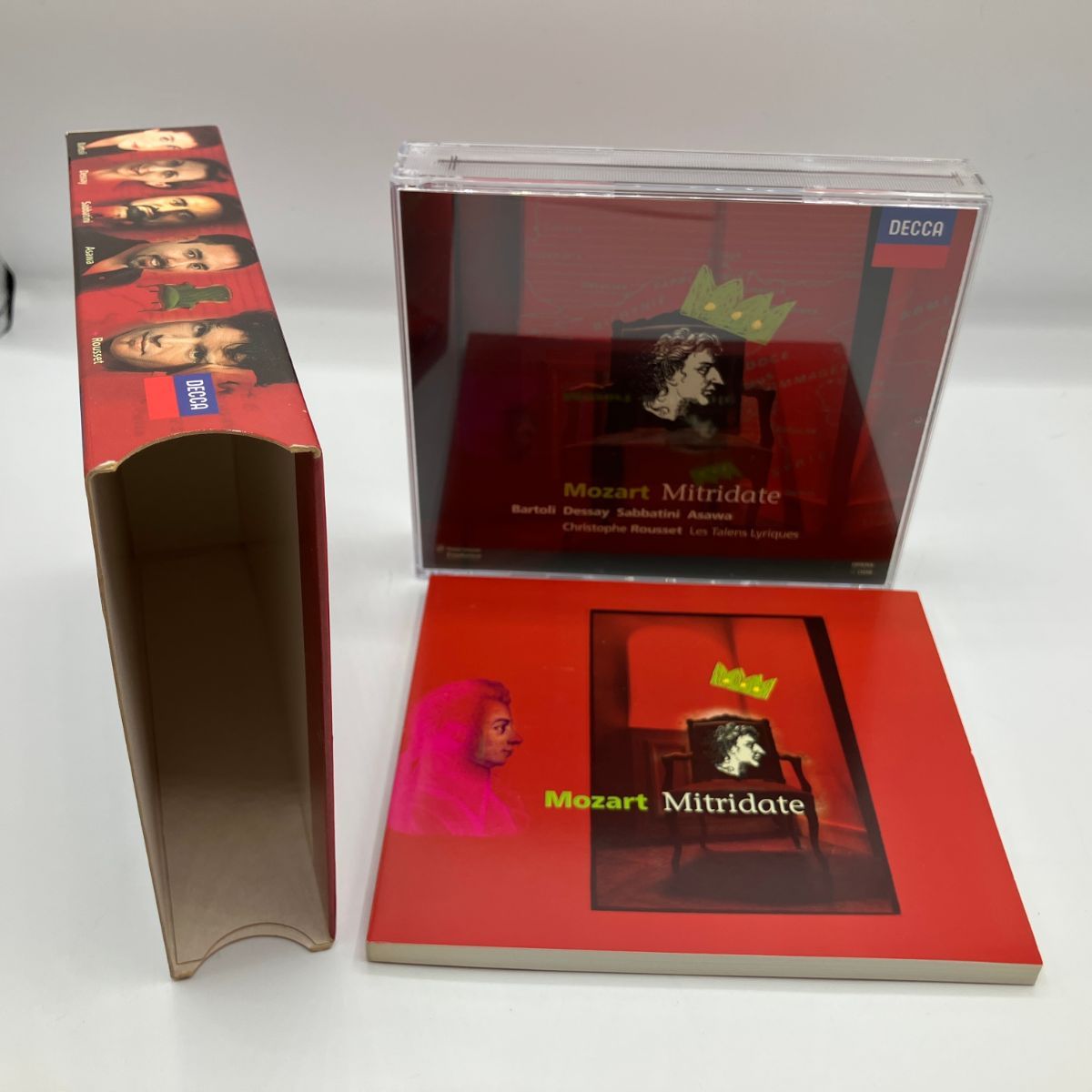 【中古】「非常に良い」［CD］モーツァルト 歌劇「ミトリダーテ」 (Mozart: Mitridate) ☆ Christophe Rousset / Mozart: Mitridate (3CD) 460 772-2