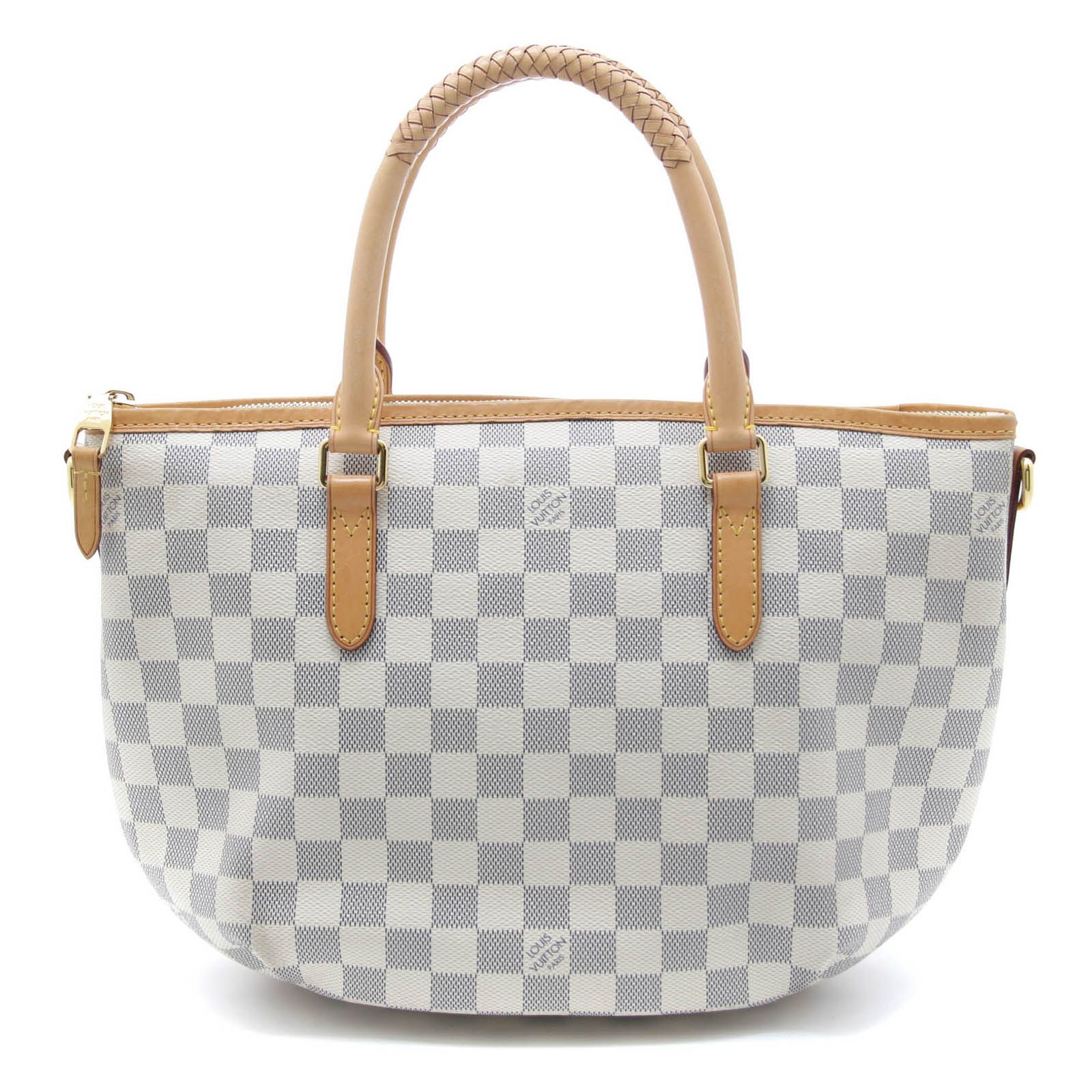 LOUIS VUITTON ルイ・ヴィトン リヴィエラPM ダミエ・アズール N48250 ショルダーバッグ ダミエアズールキャンバス/ダミエ・アズール ホワイト レディース【中古】436