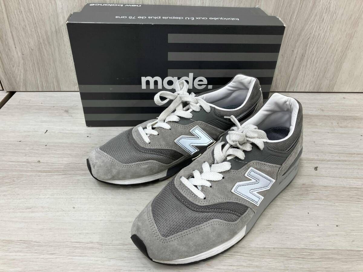 newbalance スニーカー　M997GY グレー　サイズ27