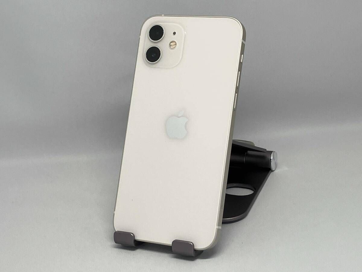 docomo 【SIMロックなし】MGHP3J/A iPhone 12 64GB ホワイト docomo