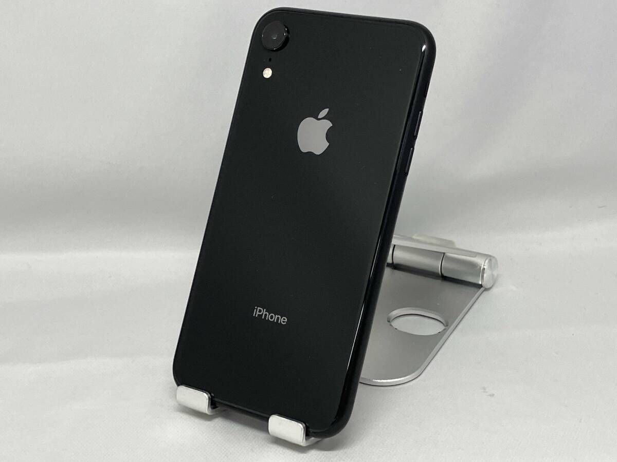 iPhone XR 64GB ブラック au SIMロックなし - メルカリ