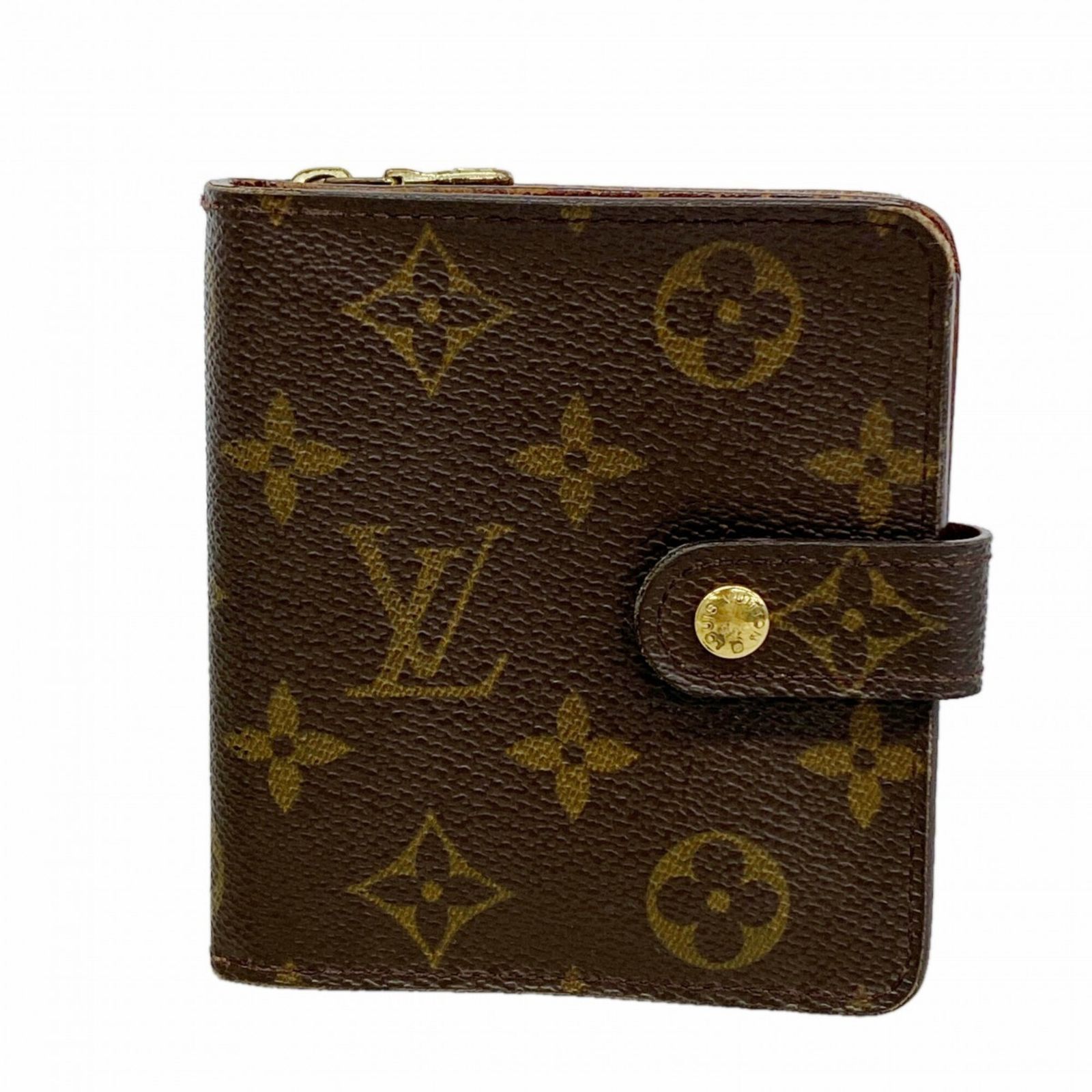 ルイ・ヴィトン(Louis Vuitton) ルイ・ヴィトン 財布 モノグラム コンパクトジップ M61667 ブラウンレディース 12,167円