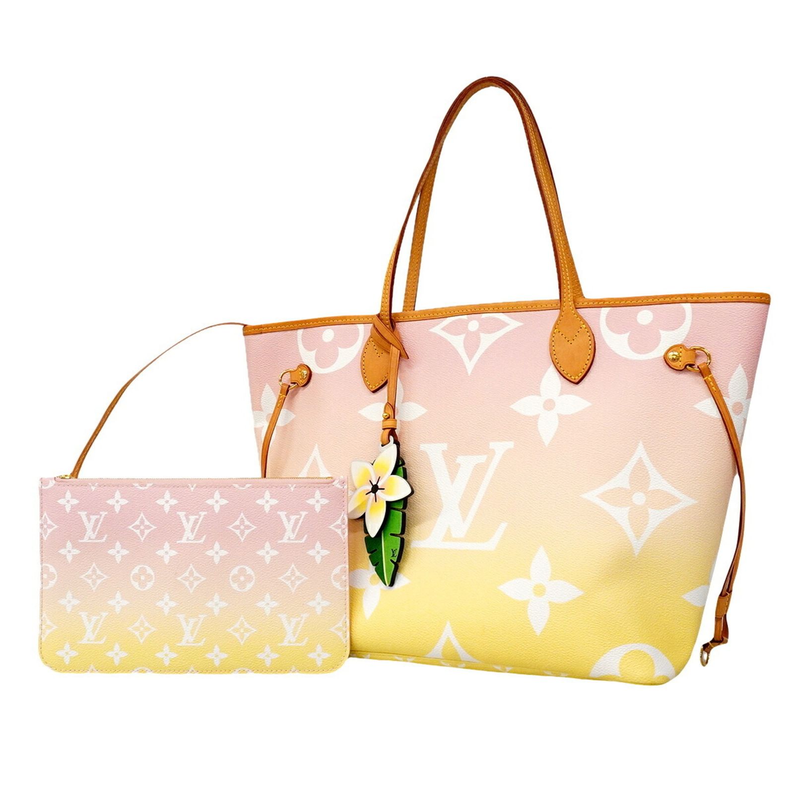ルイ・ヴィトン(Louis Vuitton) ルイ・ヴィトン トートバッグ モノグラムジャイアント ネヴァーフルMM M45680 ローズクレールレディース