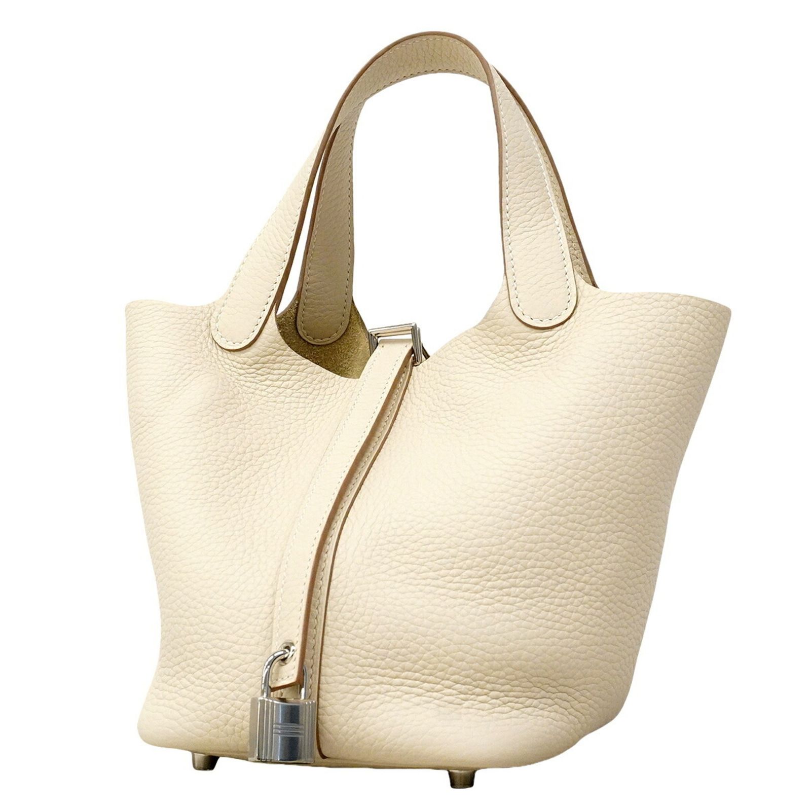 エルメス(Hermes) エルメス ハンドバッグ ピコタンロックPM トリヨンクレマンス クレ K刻印レディース