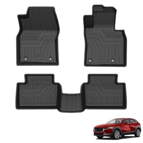 N◆Cartist 新型 マツダ CX-30 DM系 フロアマット 立体カーマット 3Dフロアマット MAZAD DMEP DMEJ3P DM8P DMFP 2019年~現行 立体構造 防水マット 滑り防止 耐汚れ 耐磨耗性 TPE素材 カス b7b52186