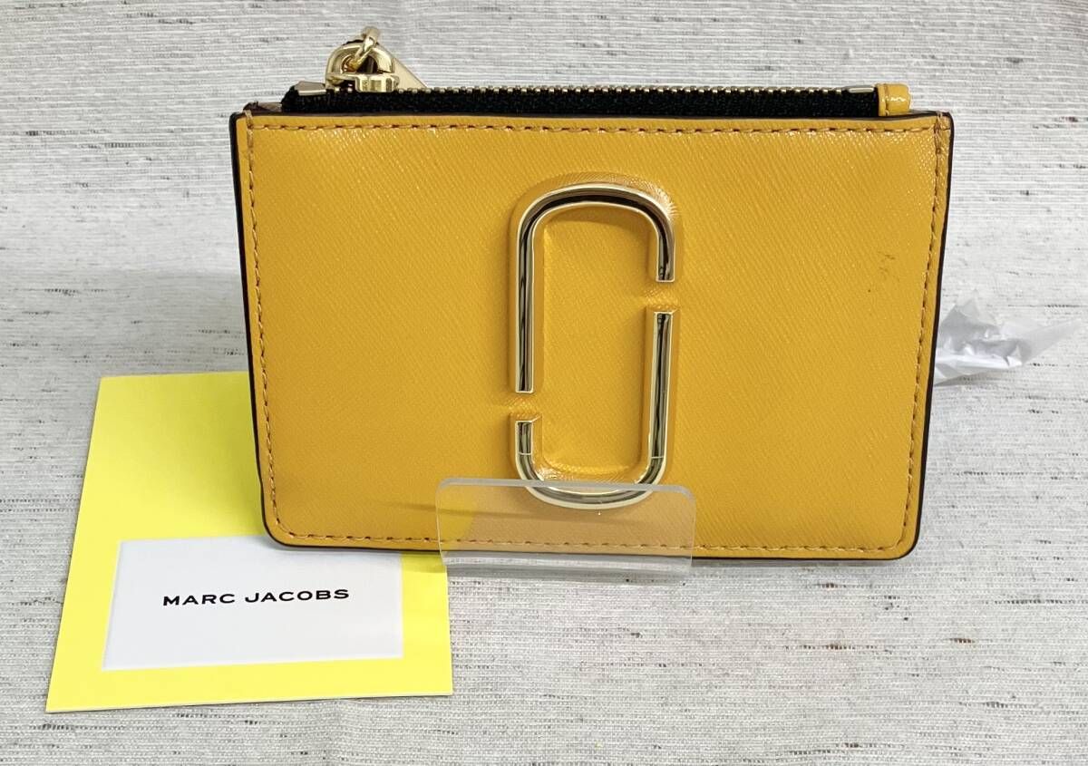 MARC JACOBS SNAPSHOT M0013359 マーク ジェイコブス コインケース イエロー メンズ レディース 財布 小銭入れ