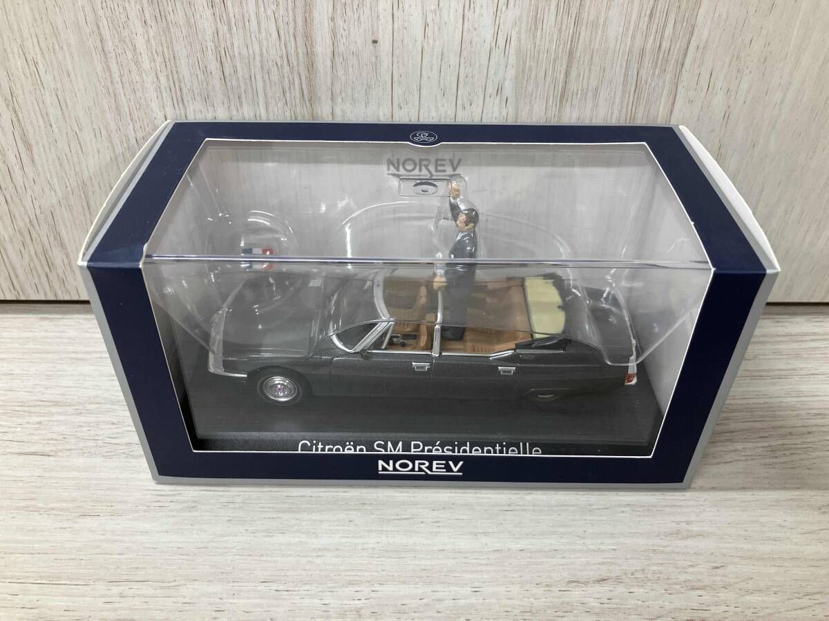 NOREV 1/43 シトロエン SM 大統領公用車 シラク大統領フィギュア1体付 1995 ＮＯＲＥＶ 7,753円